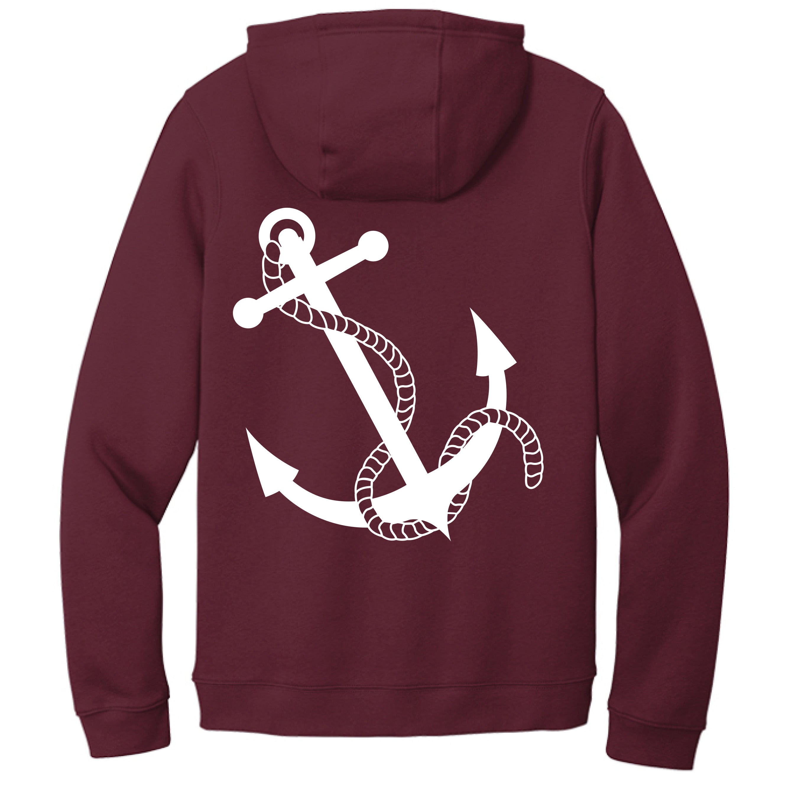 Dark Maroon - BACK